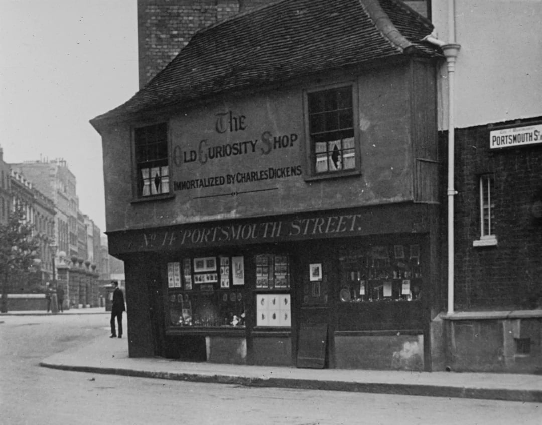 The Old Curiosity Shop in 1920