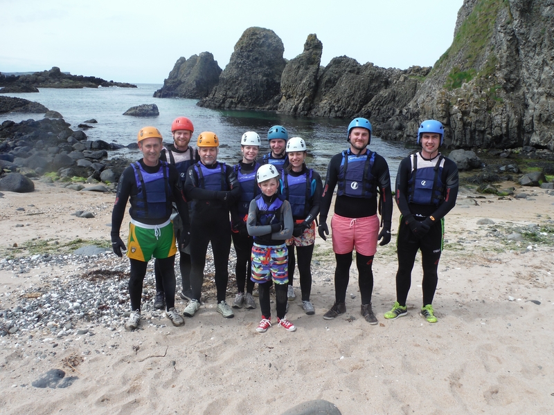 Coasteering Adventure in Belfast