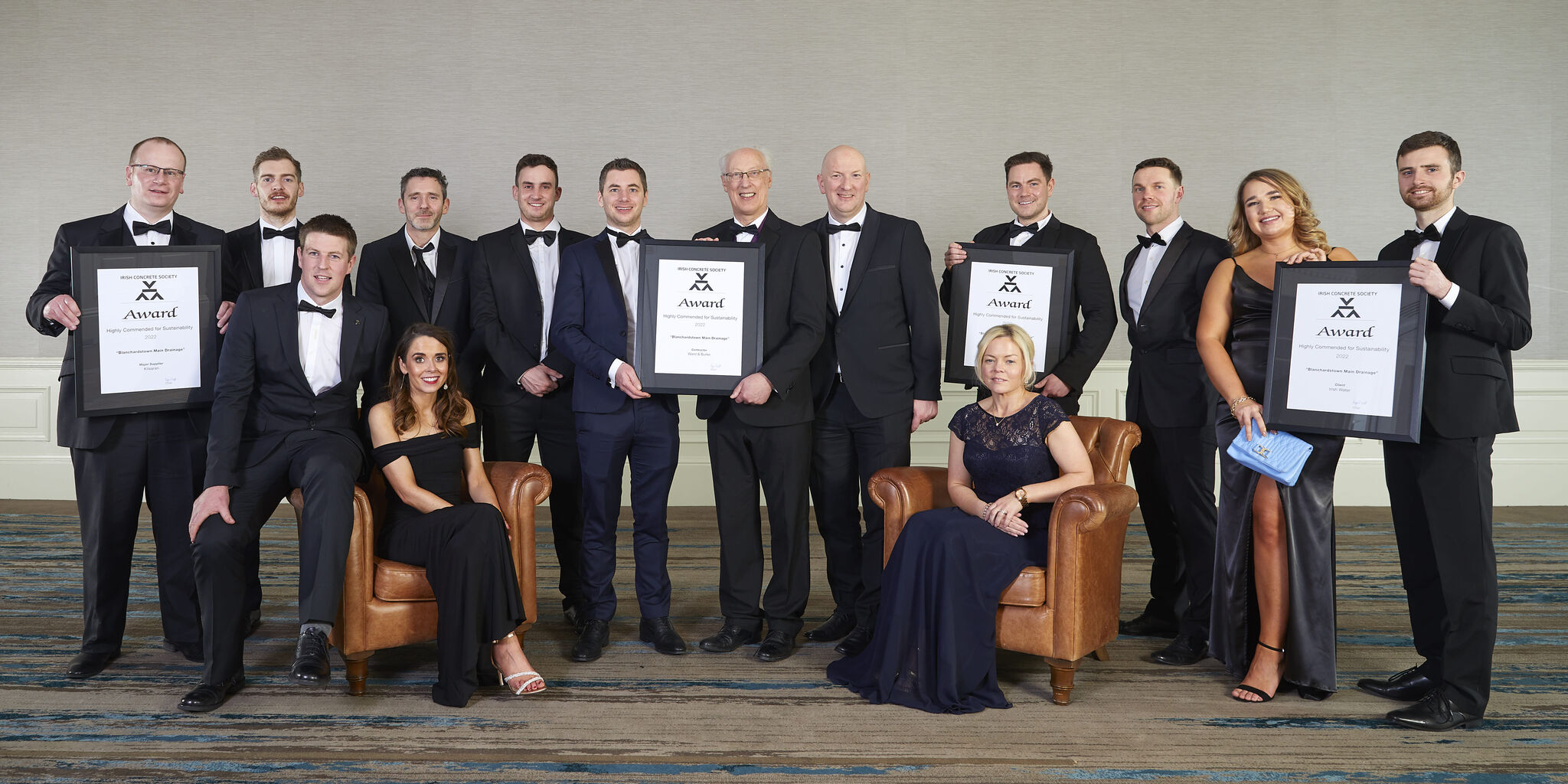ByrneLooby-Ayesa Celebrates Highly Commended Award for sustainability and outstanding contribution to the Blanchardstown Regional Drainage Scheme.