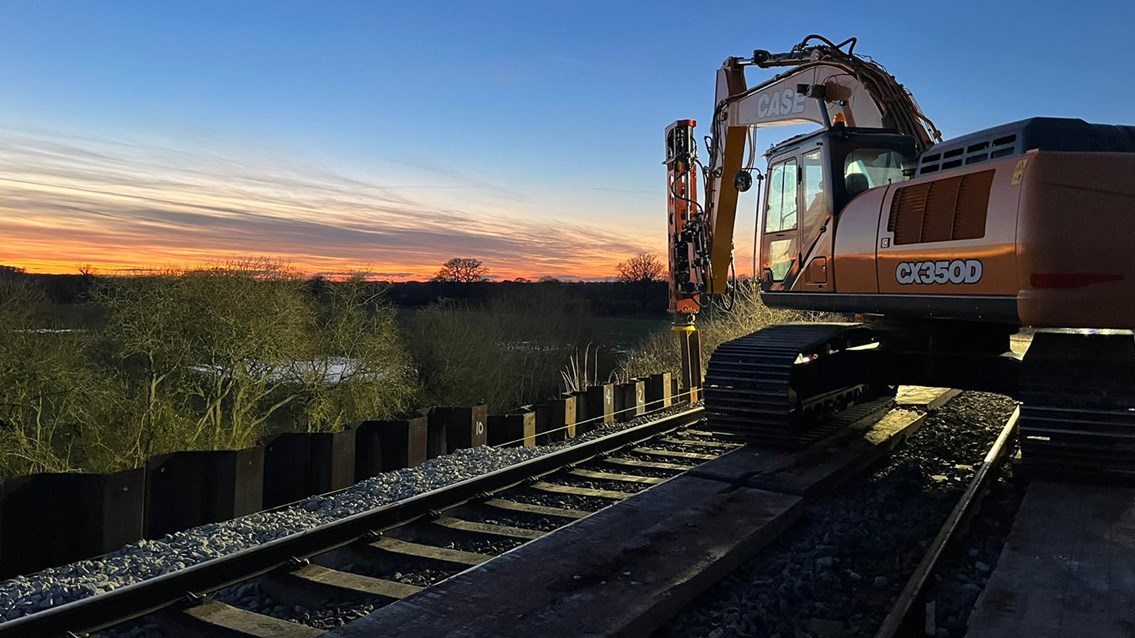 Ayesa is part of the project team supporting Murphys and Network Rail on an emergency landslide, Bicester North.