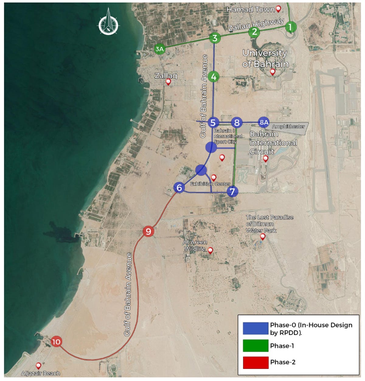 Bahrain International Sports City: Access Roads Upgrade