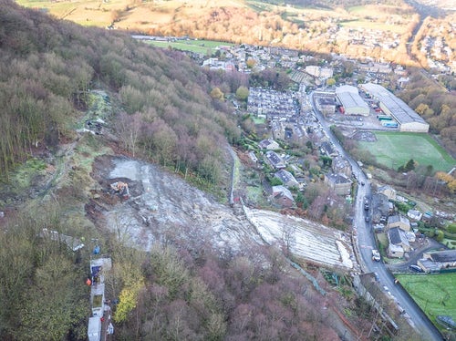 Scout Road Landslip