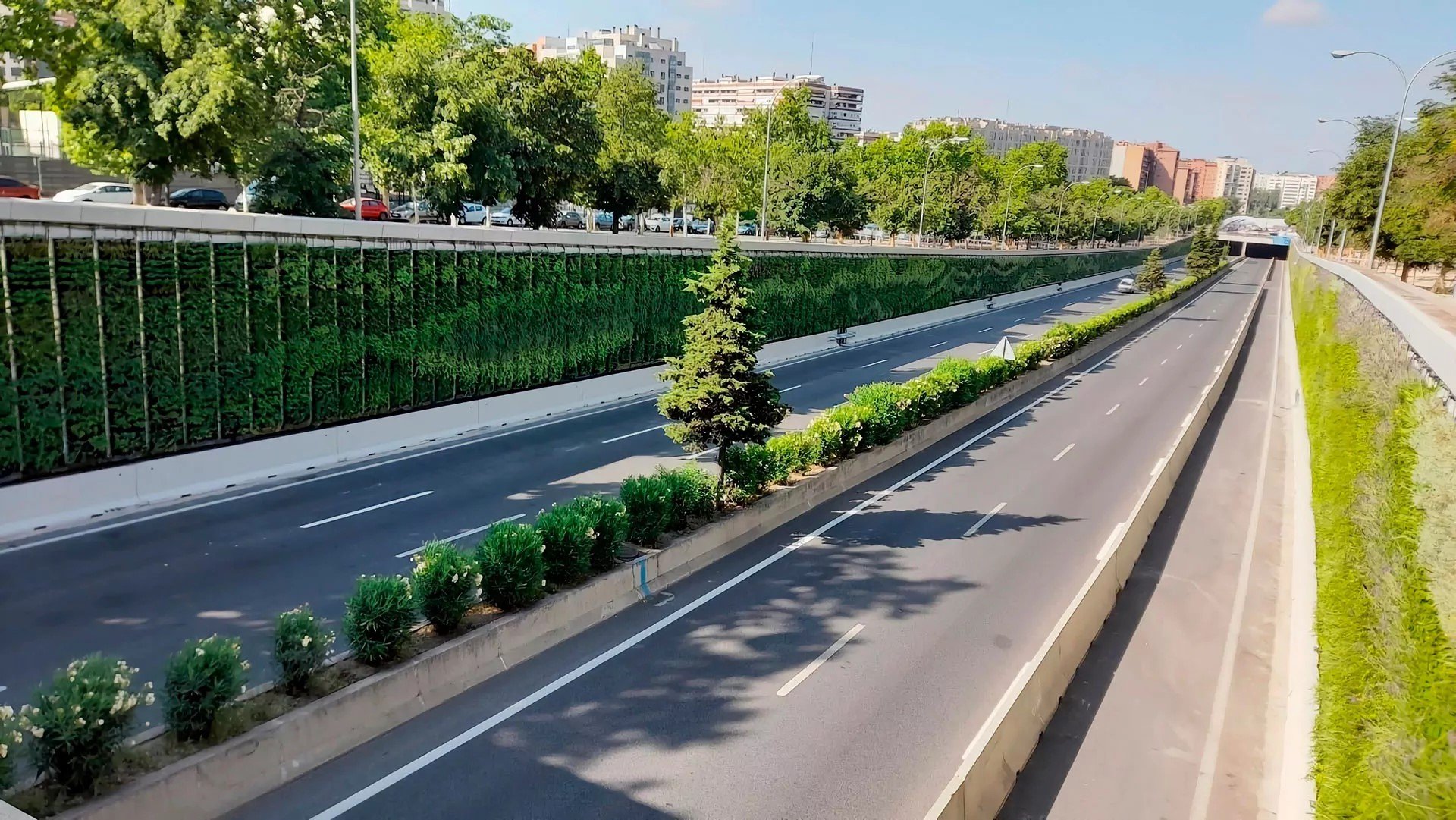 Ayesa helps design Europe's largest vertical garden, delivering green infrastructure that combats pollutants