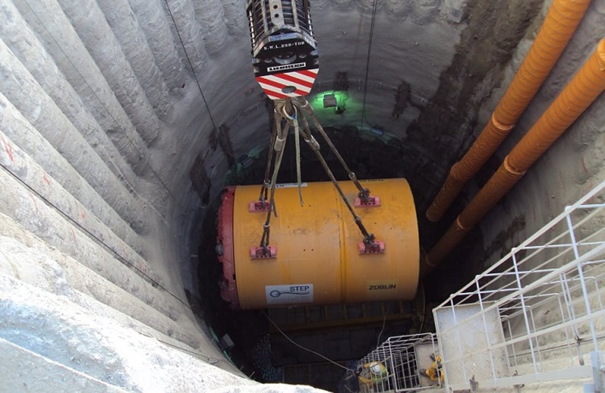 ByrneLooby provided geotechnical design and specialist services to the Design & Build Contractor, Ed Zublin AG for this mega project in Abu Dhabi, UAE. Our role included the planning and supervision of detailed ground investigations, planning geotechnical instrumentation for monitoring ground movement and groundwater change during shaft construction and tunnelling operations. Our scope also included the design of over 300 temporary shafts at depths up to 35m in a constrained urban environment.
